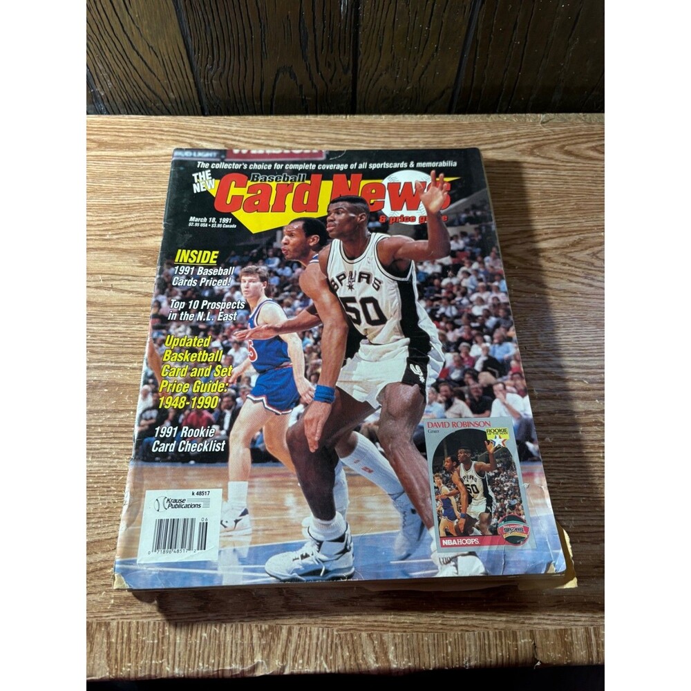 Baseball Care News & Price Guide March 18 1991 Magazine